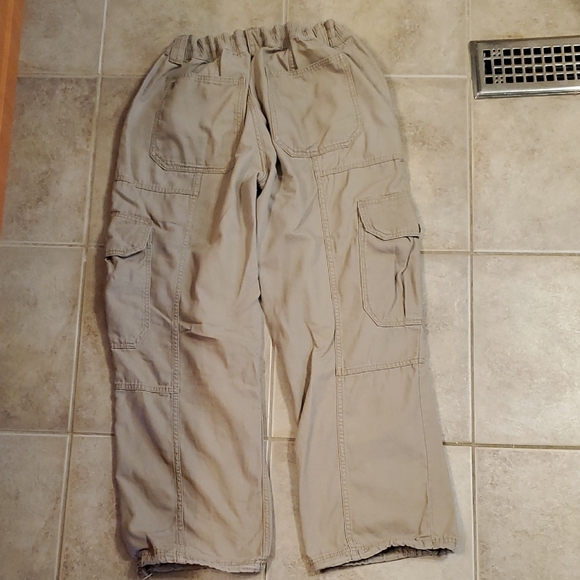 Aeropostale Tan Cargo Pants Relaxed Fit - Picture 2 of 12
